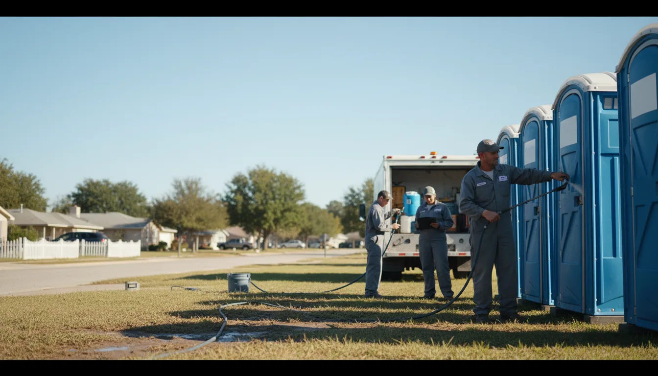 Long-Term Portable Toilet Rental in Cudahy, CA near me